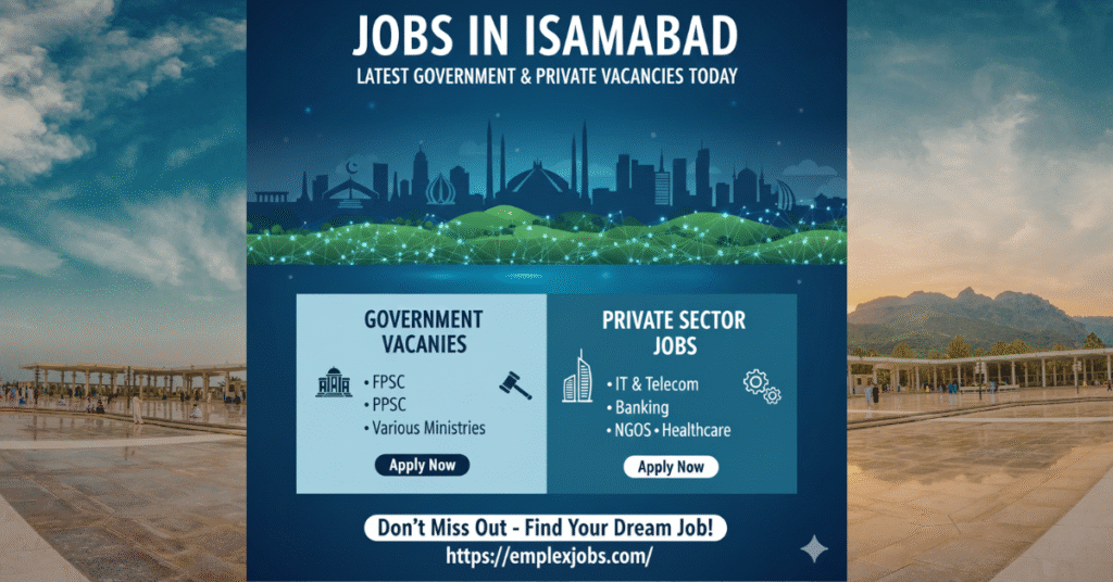 Jobs in Islamabad