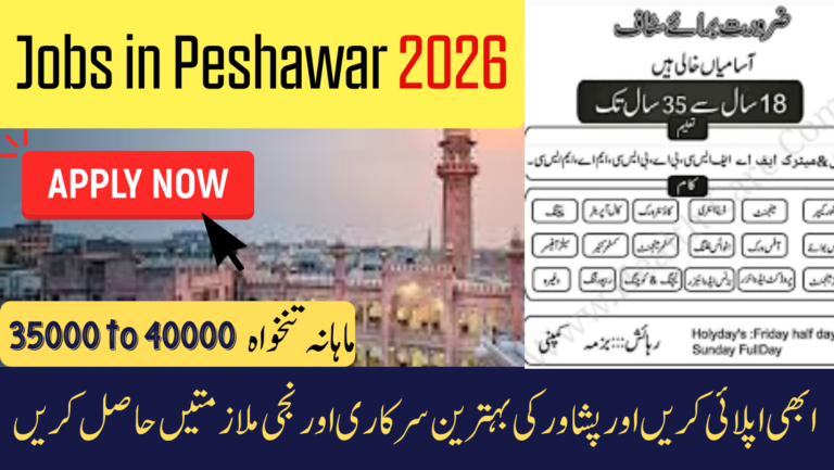 Jobs in Peshawar