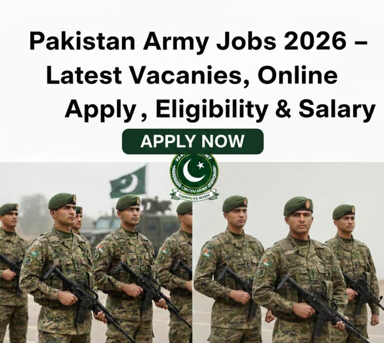 Pakistan Army Jobs 2026
