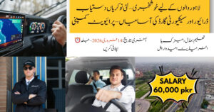 Driver & Security Guard Jobs 2026 in Lahore