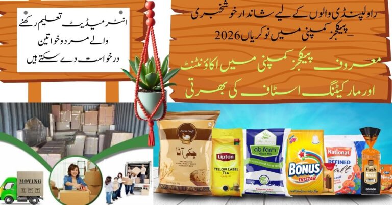 Packages Company Rawalpindi Jobs 2026 – Apply Now