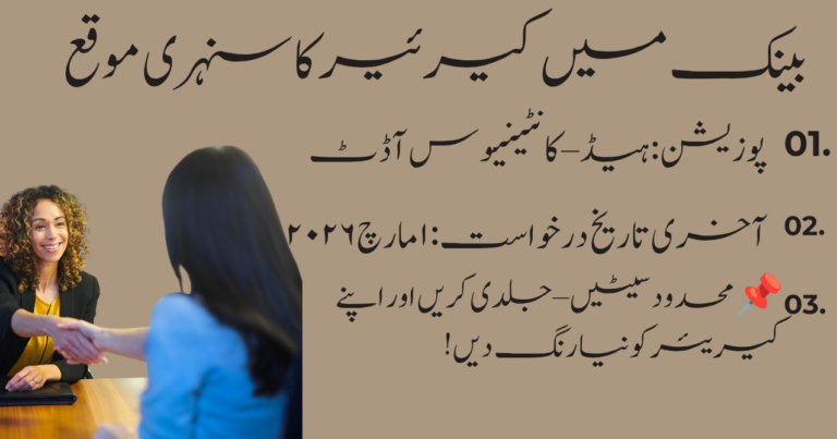 Senior Career Opportunity – Head of Continuous Audit (Lahore)